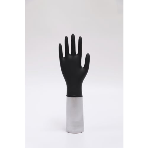 Subtle Touch Nitrile Gloves Powder Free, Black, Extra Large